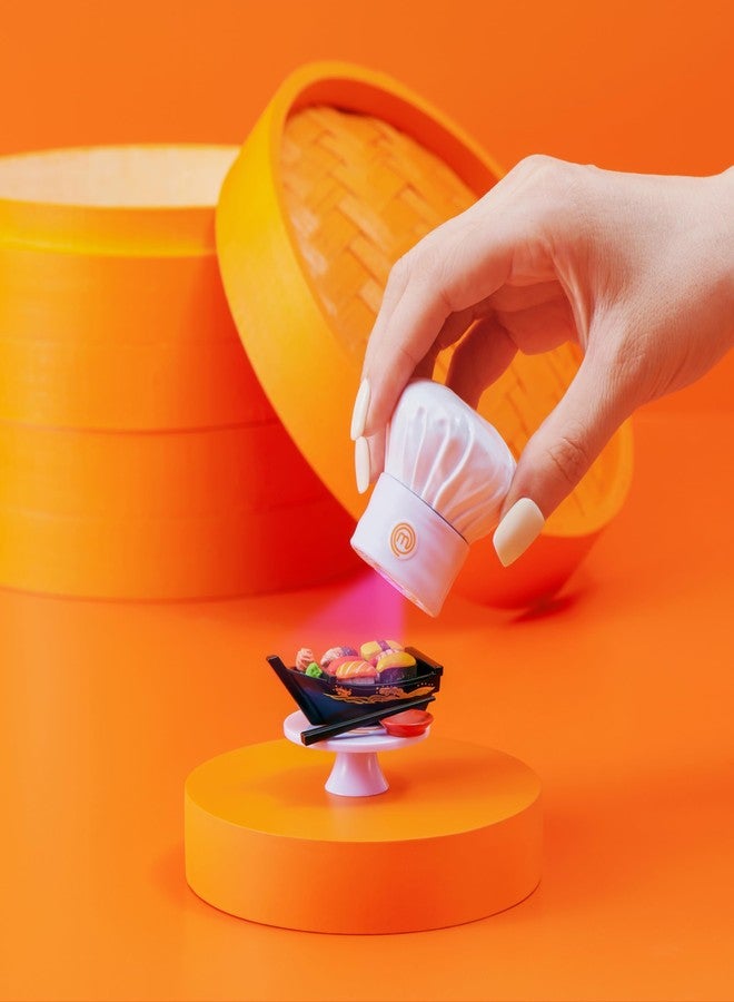 Mini Brands Create MasterChef Series 2 by ZURU (2 Pack) - Real Mini Dishes with Ingredients, UV LED Tool & Recipe Card | DIY Toy Capsule Non-Edible Collectible for Kids, Teens, and Adults. - Image 5